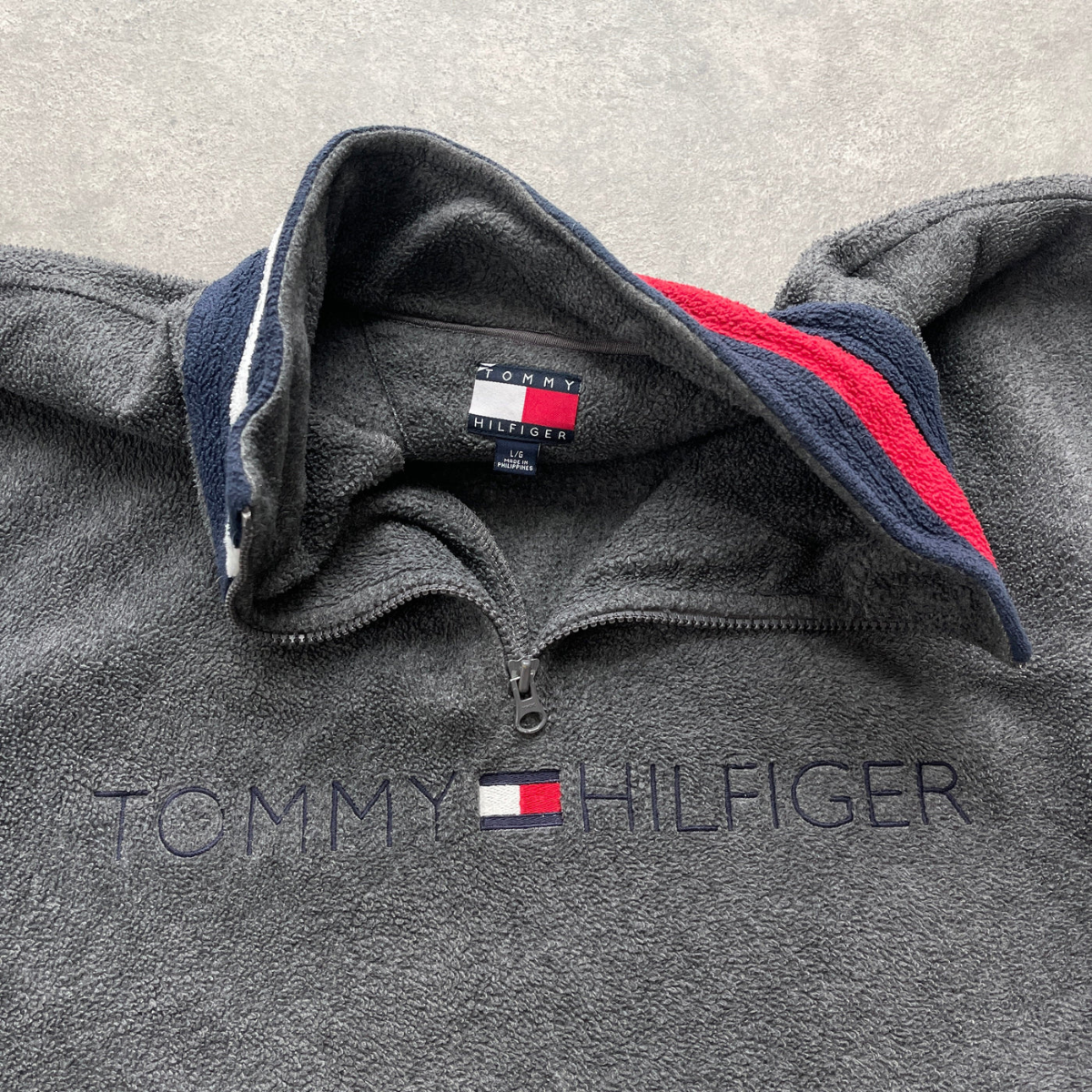 Polaire Tommy Hilfiger Gris - Taille M