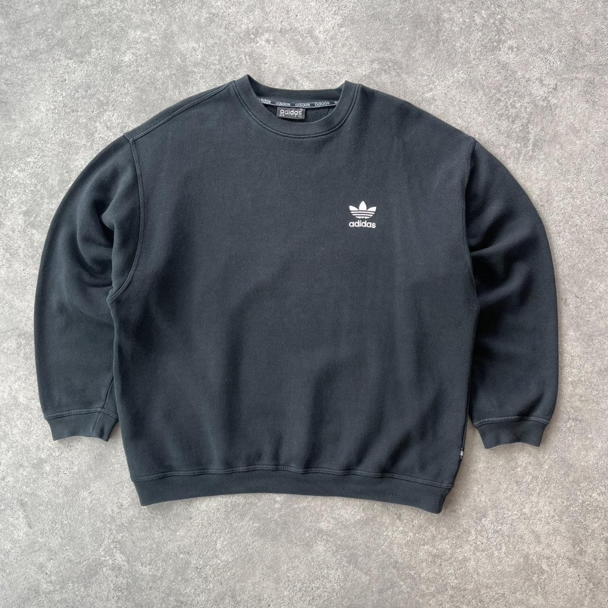 Sweat Adidas Vintage Noir - Taille M