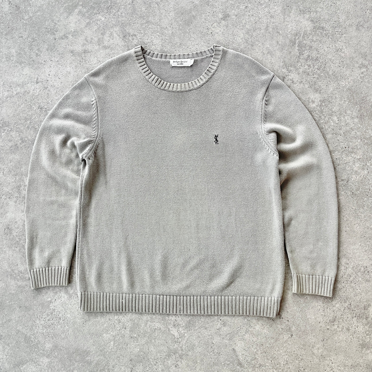 Pull Vintage YSL Gris - Taille S