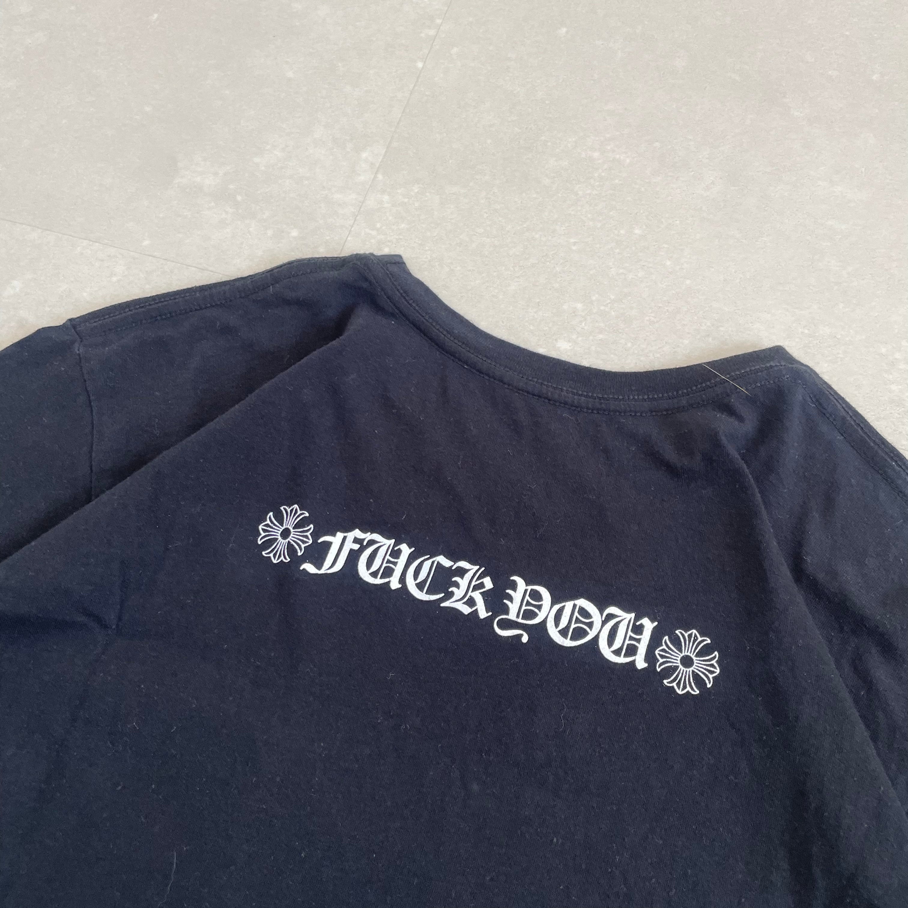 Tee shirt Chrome Hearts "Fuck you***"