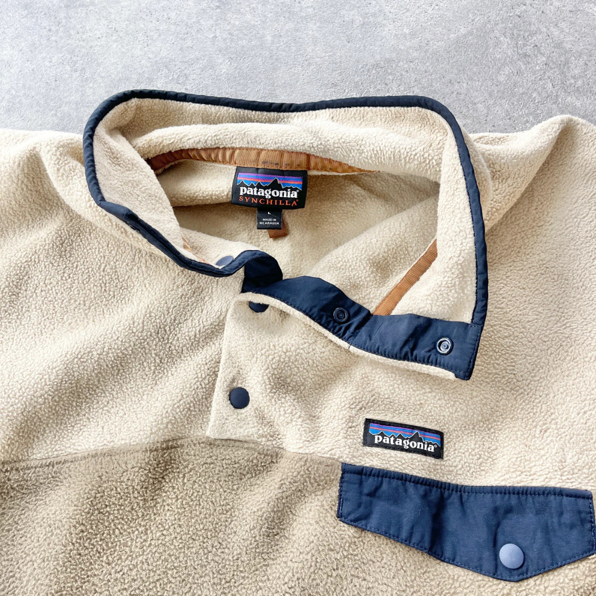 Polaire Patagonia Beige - Taille L