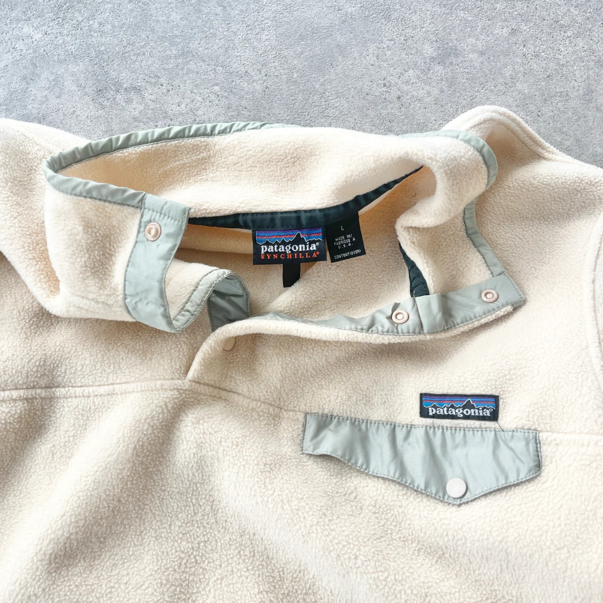Polaire Patagonia Beige - Taille L