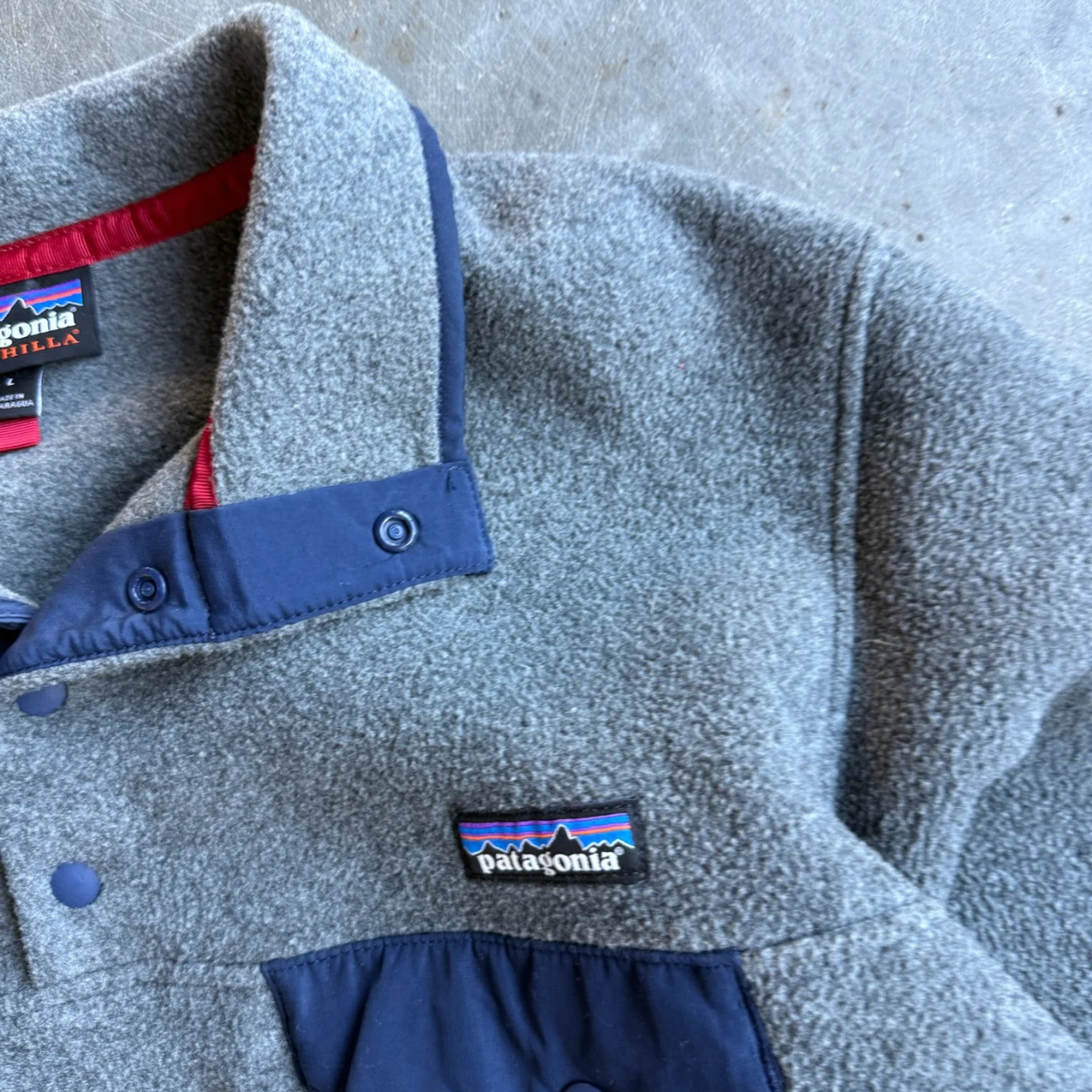 Polaire Patagonia Grise - Taille L
