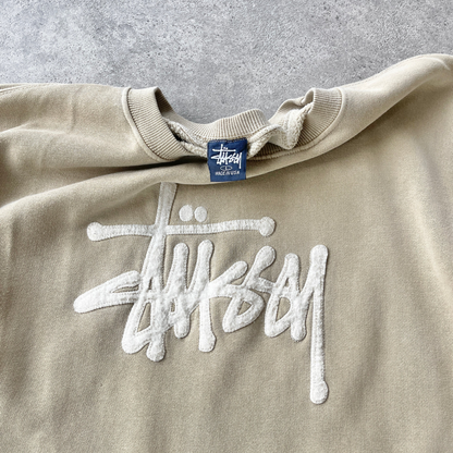 Sweatshirt Stussy Beige - Taille L